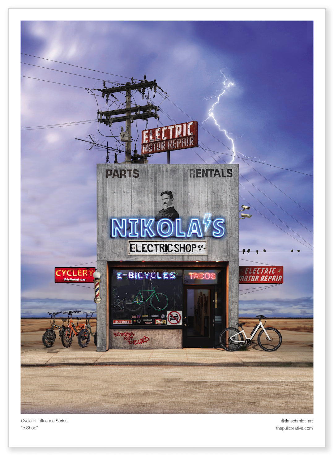 'Nikola's Shop' Poster