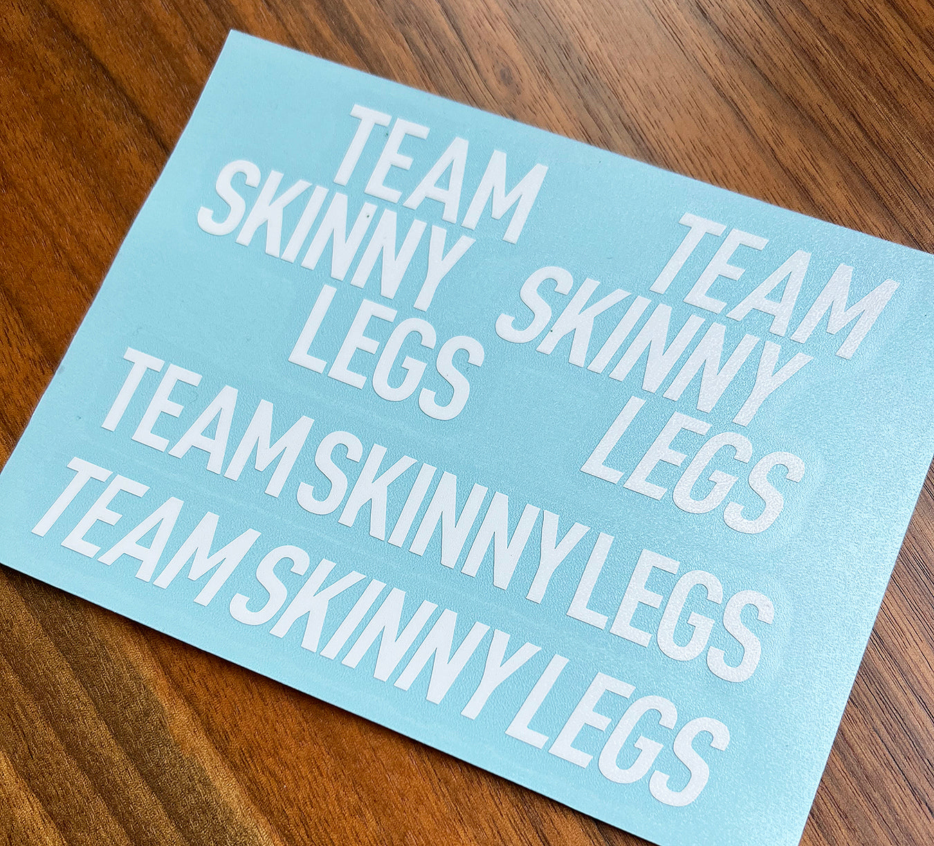 TSL VINYL TRANSFER DECAL SHEET